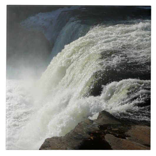 Ohiopyle-watervallen in Pennsylvania Tegeltje (Voorkant)