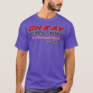 OHKAY-leidingverwarming T-shirt