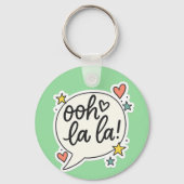 Ohlala Aesthetic Sticker Sleutelhanger (Voorkant)