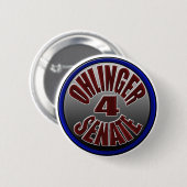 Ohlinger voor senaatpin... ronde button 5,7 cm (Voorkant /achterkant)