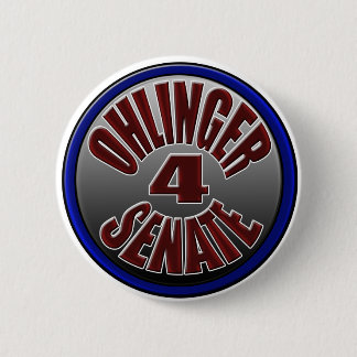 Ohlinger voor senaatpin... ronde button 5,7 cm