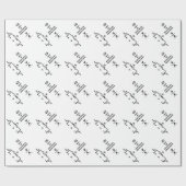 Ohm a Unit of Electrical Resistance (Physics) Cadeaupapier (Vlak)