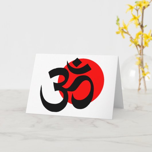 Ohm Kaart (Gele Bloem)