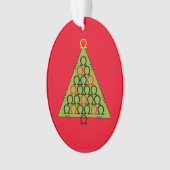 Ohm Kerstboom Ornament (voorkant)