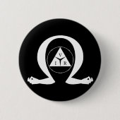 Ohm Law Religie Ronde Button 5,7 Cm (Voorkant)