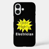 Ohm machtige elektricien Case-Mate iPhone case (Achterkant)