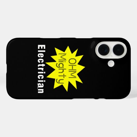 Ohm machtige elektricien Case-Mate iPhone case (Achterkant (horizontaal))