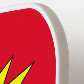 Ohm machtige elektroingenieur pickleball paddle (Links Detail)