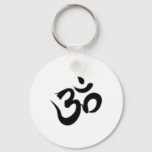 Ohm Om Spiritueel T-shirt - Namaste Vrede Yoga Med Sleutelhanger