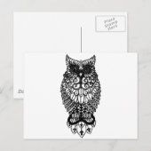 Ohm Owl Briefkaart (Voorkant / Achterkant)