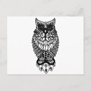 Ohm Owl Briefkaart
