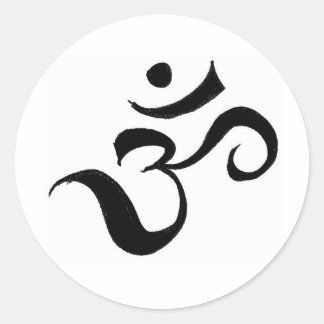ohm ronde sticker