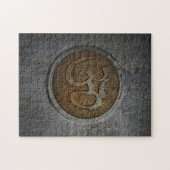 Ohm Sign Puzzle. Spiritualiteit komt overeen met h Legpuzzel (Horizontaal)