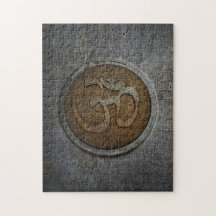 Ohm Sign Puzzle. Spiritualiteit komt overeen met h