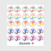 Ohm sticker verloopkleurenpakket (Vel)