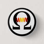 Ohm Symbol Button (Voorkant)