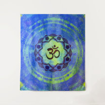 Ohm-symbool, mandala - groen