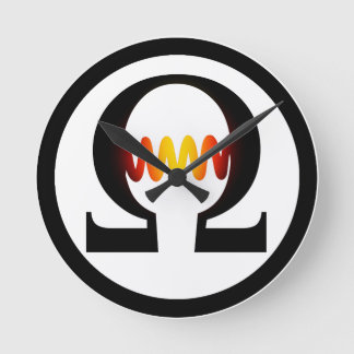 Ohm Symboolklok Ronde Klok