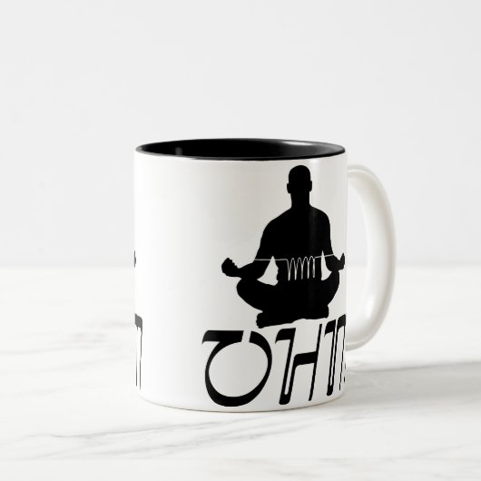 OHM TWEEKLEURIGE KOFFIEMOK (Voorkant rechts)