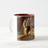 OHM TWEEKLEURIGE KOFFIEMOK (Voorkant links)