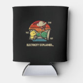 Ohm Volt AMP Electricity verklaarde elektricien Blikjeskoeler (Voorkant)