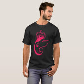 Ohm Yoga Third Eye Isha Hindu Linga 8 T-shirt (Voorkant volledig)