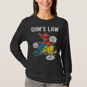 Ohms Law Electricity verklaarde Electrical Enginee T-shirt