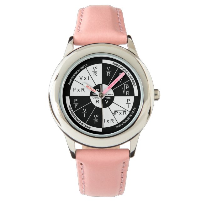 Ohm's Law Wristwatch Horloge (Voorkant)