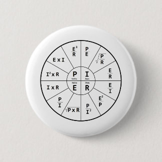 Ohm's wet voor DC Ronde Button 5,7 Cm