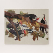 Ohn James Audubon Grote Specht Vogelprent Legpuzzel (Horizontaal)