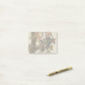 Ohn James Audubon Grote Specht Vogelprent Post-it® Notes (Op bureau)