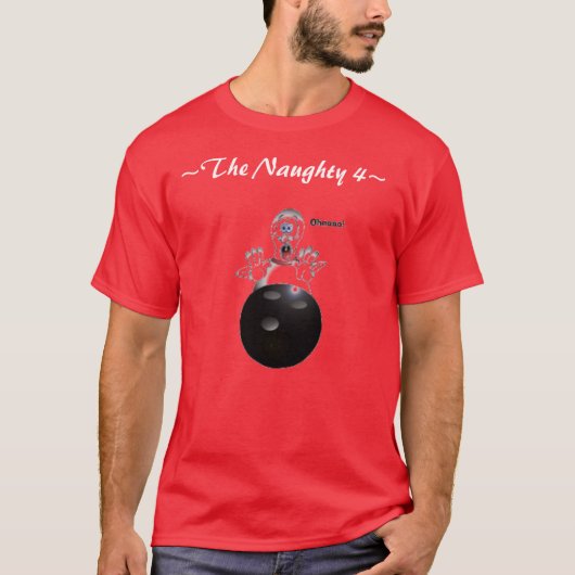 ohnooo_shirt, ~The Naughty 4~ T-shirt (Voorkant)