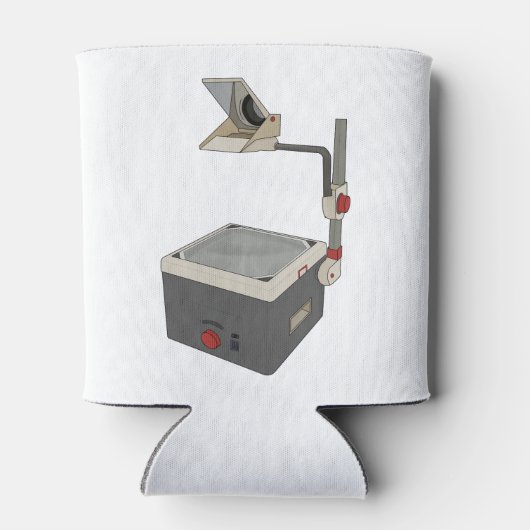 OHP 80s 90s Overhead Projector Blikjeskoeler (Achterkant)