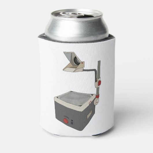 OHP 80s 90s Overhead Projector Blikjeskoeler (Blikje Achterkant)