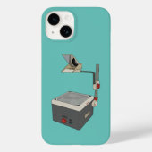 OHP 80s 90s Overhead Projector Case-Mate iPhone Case (Achterkant)
