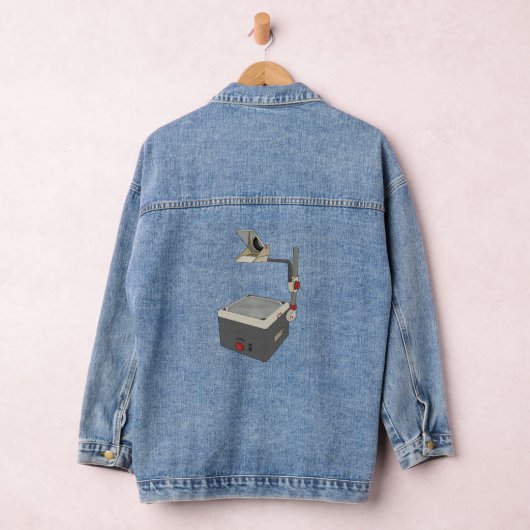 OHP 80s 90s Overhead Projector Denim Jacket (Hangar)