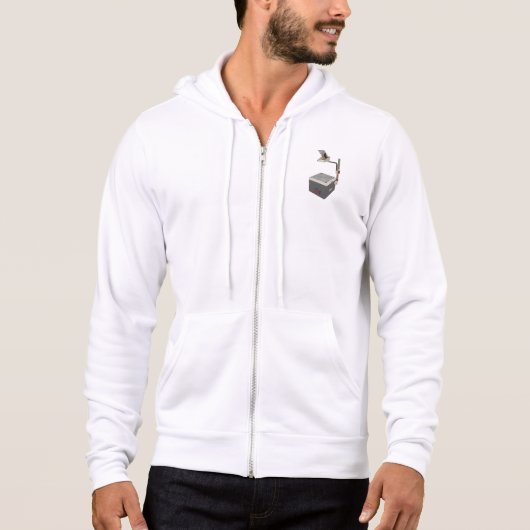 OHP 80s 90s Overhead Projector Hoodie (Voorkant)