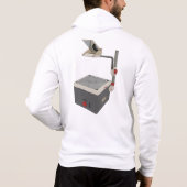 OHP 80s 90s Overhead Projector Hoodie (Achterkant)