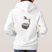 OHP 80s 90s Overhead Projector Hoodie (Achterkant)