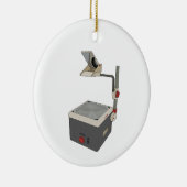 OHP 80s 90s Overhead Projector Keramisch Ornament (Rechts)