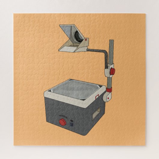 OHP 80s 90s Overhead Projector Legpuzzel (Verticaal)
