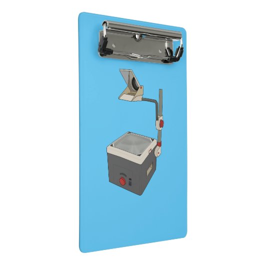 OHP 80s 90s Overhead Projector Mini Klembord (Schuin)