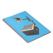 OHP 80s 90s Overhead Projector Notitieboek (Rechterzijde)