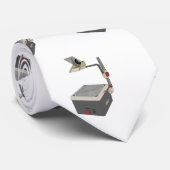 OHP 80s 90s Overhead Projector Stropdas (Opgerold)
