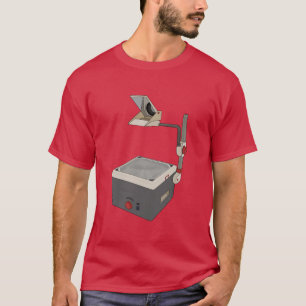 OHP 80s 90s Overhead Projector T-shirt