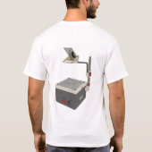 OHP 80s 90s Overhead Projector T-shirt (Achterkant)