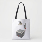 OHP 80s 90s Overhead Projector Tote Bag (Voorkant)