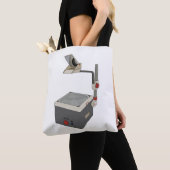OHP 80s 90s Overhead Projector Tote Bag (Dichtbij)