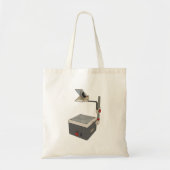 OHP 80s 90s Overhead Projector Tote Bag (Voorkant)
