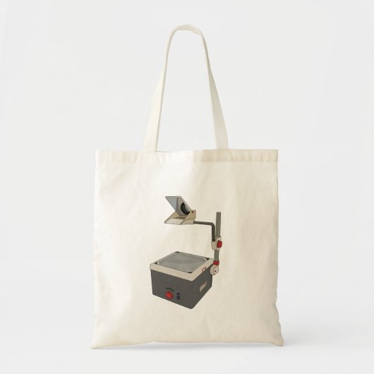 OHP 80s 90s Overhead Projector Tote Bag (Voorkant)